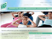 Tablet Screenshot of kurse.btvonline.de
