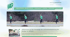 Desktop Screenshot of leichtathletik.btvonline.de