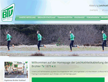 Tablet Screenshot of leichtathletik.btvonline.de